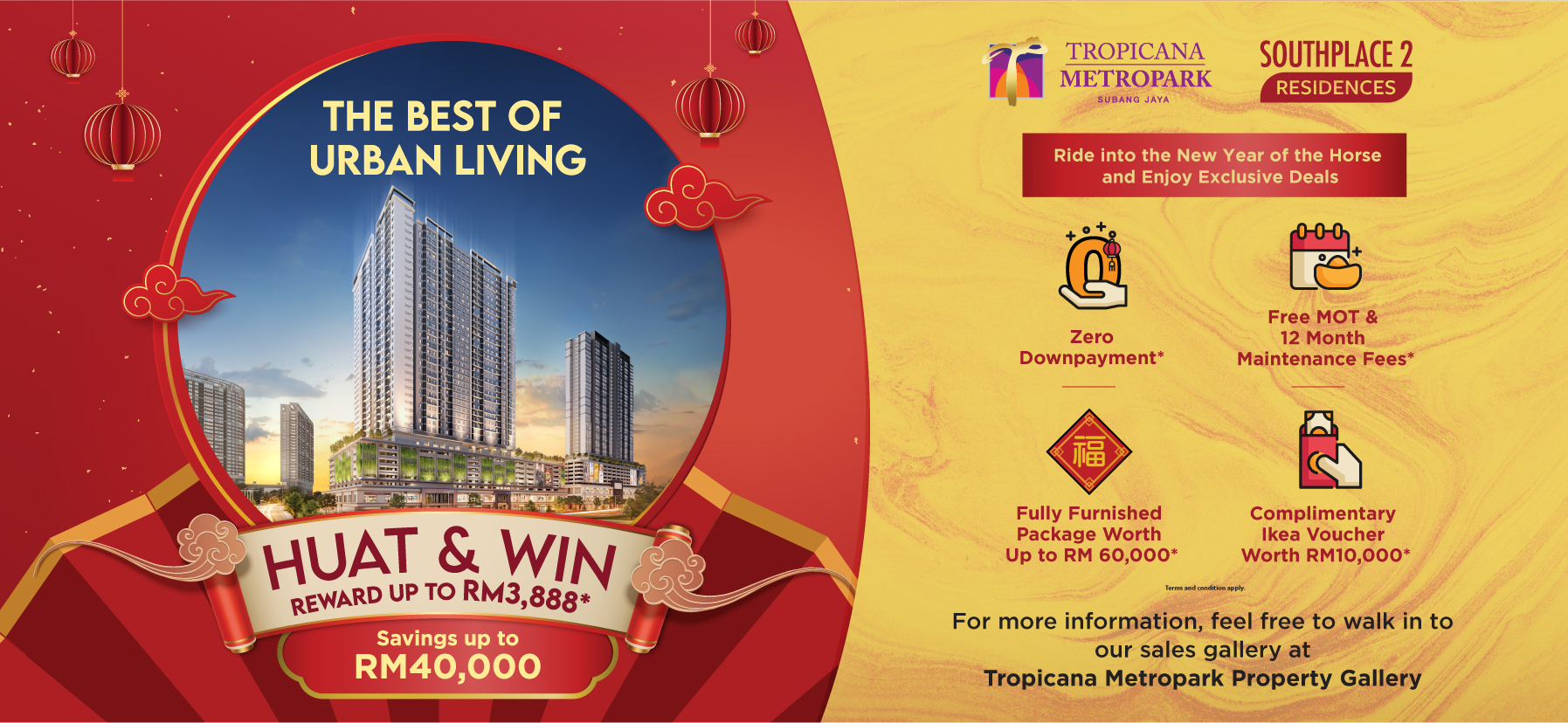 Tropicana Metropark Promotion