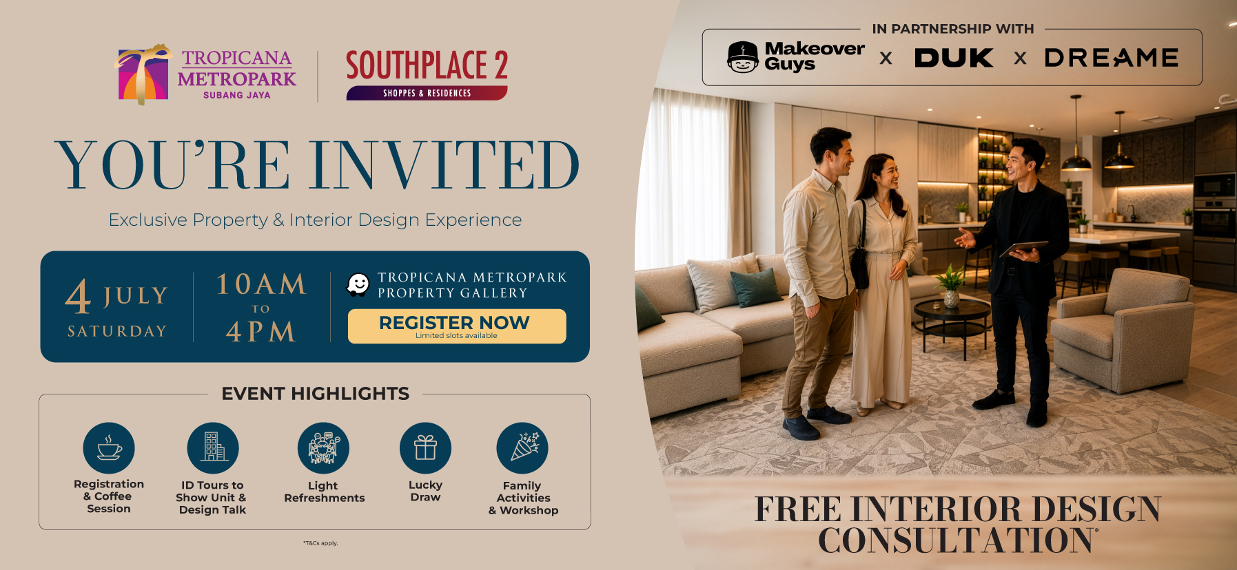 Tropicana Metropark Promotion
