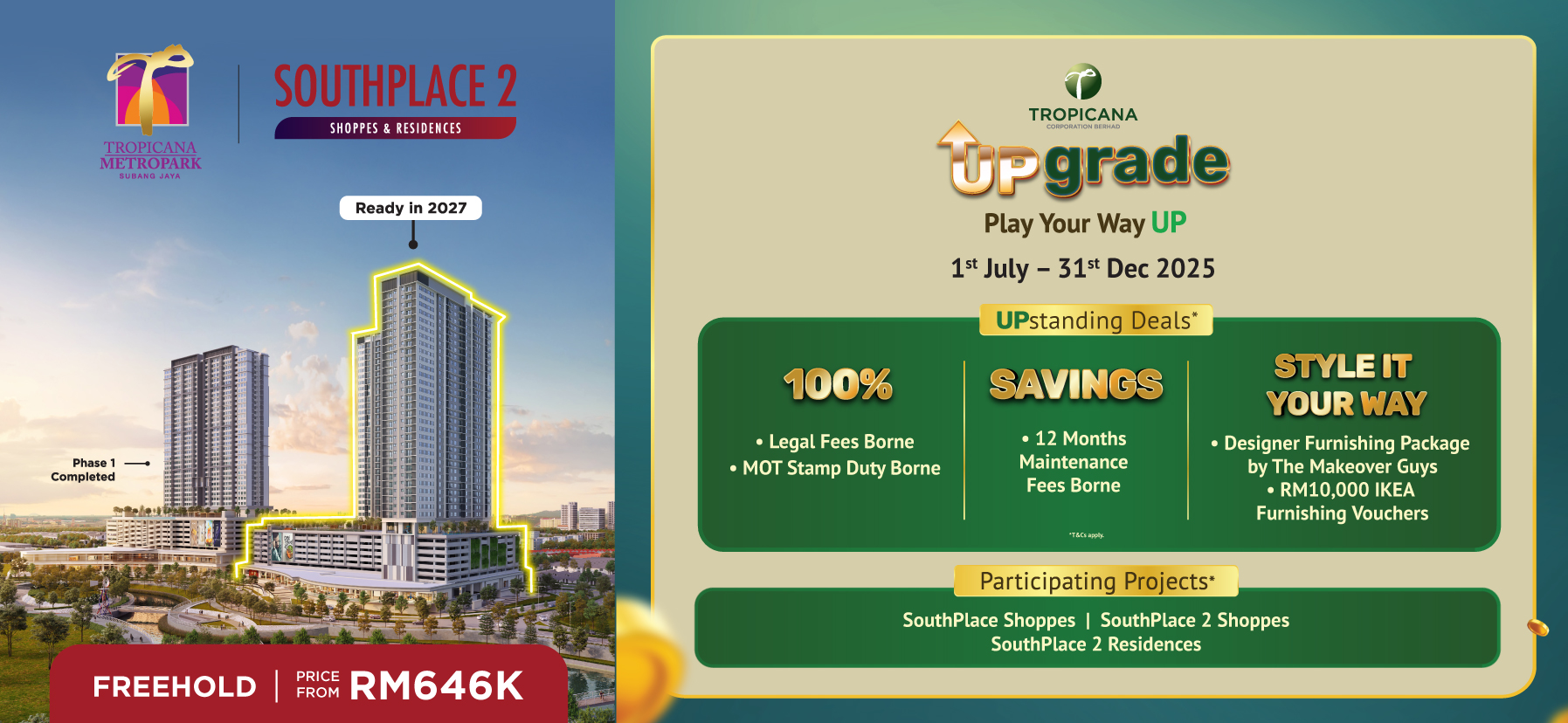 Tropicana Metropark Promotion